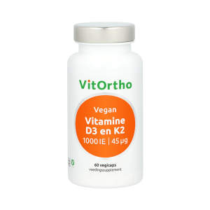 Vitamine D3 en K2 1000IE 60st